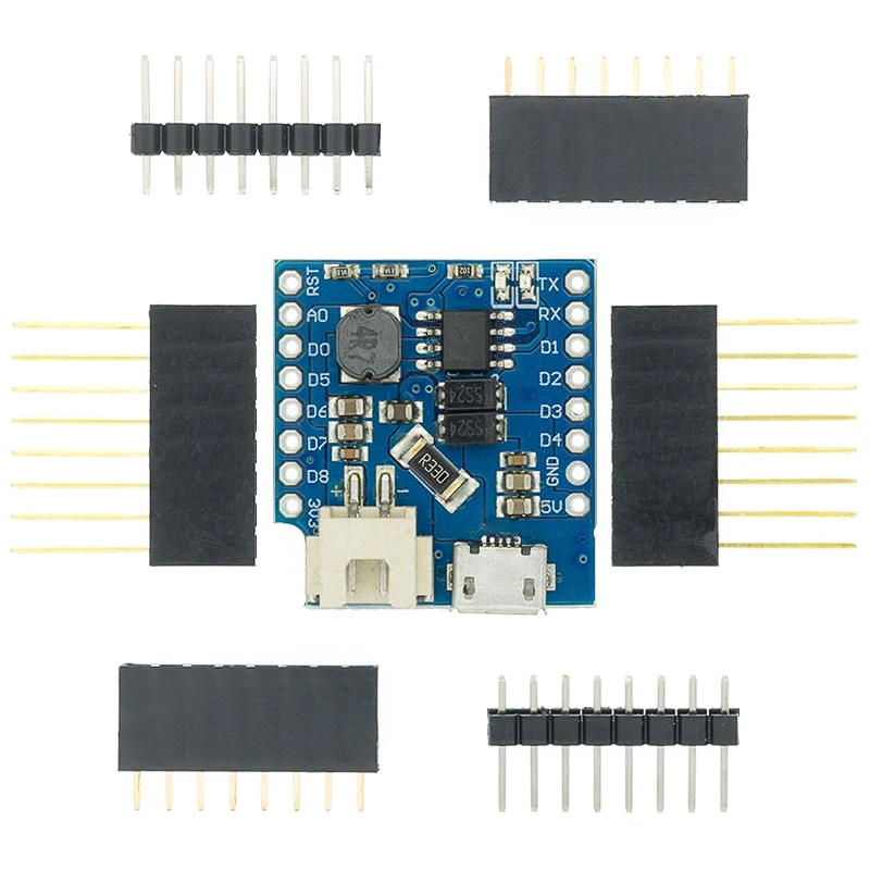 Защита аккумулятора V1.1 для D1 mini зарядка одной литиевой батареи и boost I75|d1 mini|lithium