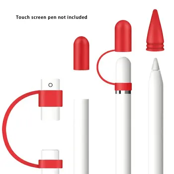 

Protective Safety Case For Apple Pencil 1 Anti-Lost Anti-Shock Slilicone Sleeve Cover For Ipad Tablet Touch Pencil