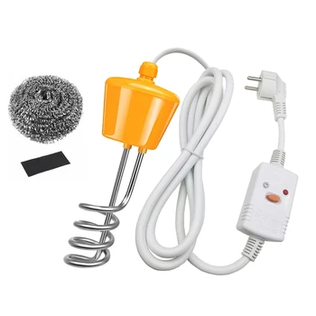 激安 Sanq 220v 2500 200wサスペンション浸漬電気温水ヒーターsボイラープール漏れ保護スイッチ