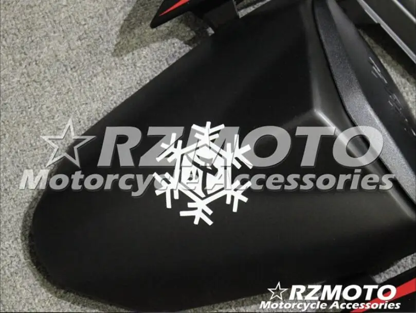 4 подарки ABS литьевая форма мотоцикл Полный обтекатели подходит для Kawasaki ZX-6R 09 10 11 12 2009-2012 набор на заказ матовый черный хороший