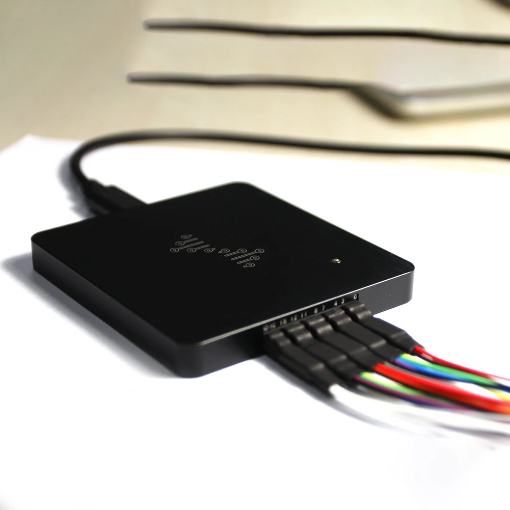 16Ch 400MHz осциллограф детальный USB логический анализатор Тип C формы волны инструмент для отладки для хранения данных Windows зажим сигнала Basic