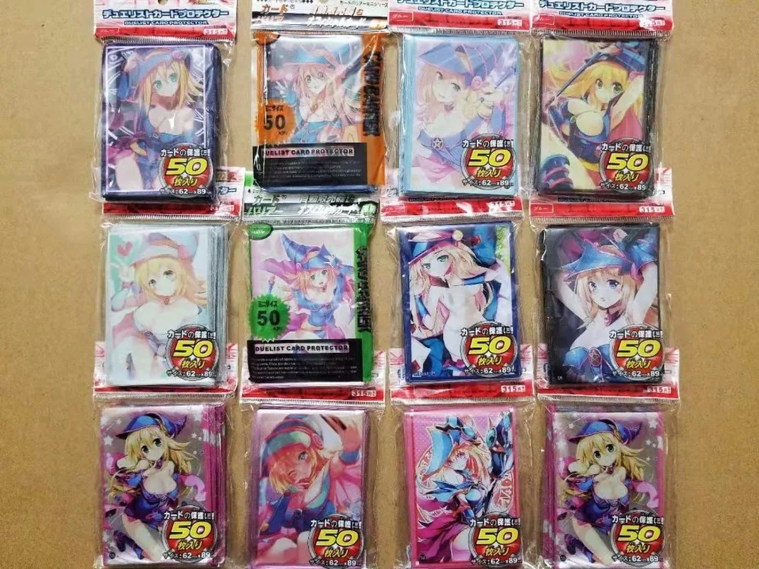 10 packs/set (500 stücke) Anime Yu Gi Oh! Cosplay Yugioh Dunkler Magier  Mädchen Board Spiele Karte Ärmeln Protector toygift|null| - AliExpress
