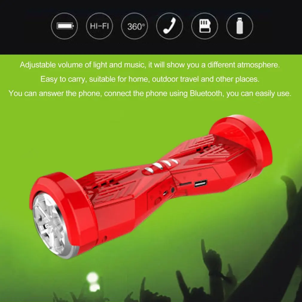 H10 инновационный два поколения спикер в форме автомобиля usb зарядка Hands-free Звонки громкий динамик Поддержка TF карты