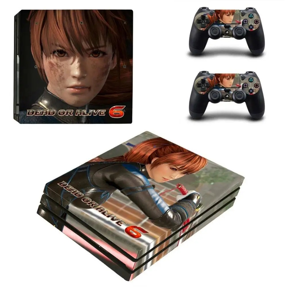 Dead or Alive 6 PS4 Pro sticker s Play station 4 наклейки для кожи наклейки для playstation 4 PS4 Pro консоль и контроллер Скины Виниловые