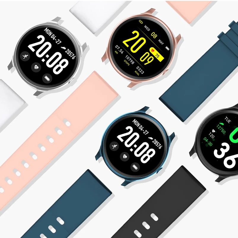 LIGE Новые водонепроницаемые женские Смарт-часы с цветным экраном, мужские часы для контроля сердечного ритма, кровяного давления, умные часы relogio inteligente