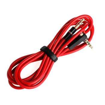 

3.5mm L Jack Audio Cable Cord Wire Replacement for Beats Solo HD Studio Pro Mixr