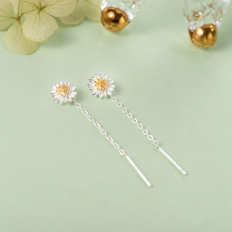 New Minimalist Chain Long Tassel Drop Earring For Women Statement Dangle Earrings Personality Ear Line Jewelry Gift - Image 2