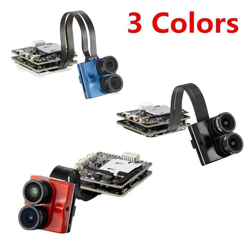 Caddx Tarsier 4K 30fps 1200TVL двойной объектив WDR HD Запись DVR двойной аудио OSD WiFi Мини FPV камера для RC FPV гоночный Дрон