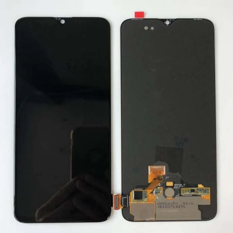 AMOLED 6,41 ''OnePlus 6T ЖК-дисплей Сенсорная панель в сборе One plus 6T ЖК-дисплей дигитайзер дисплей+ рамка