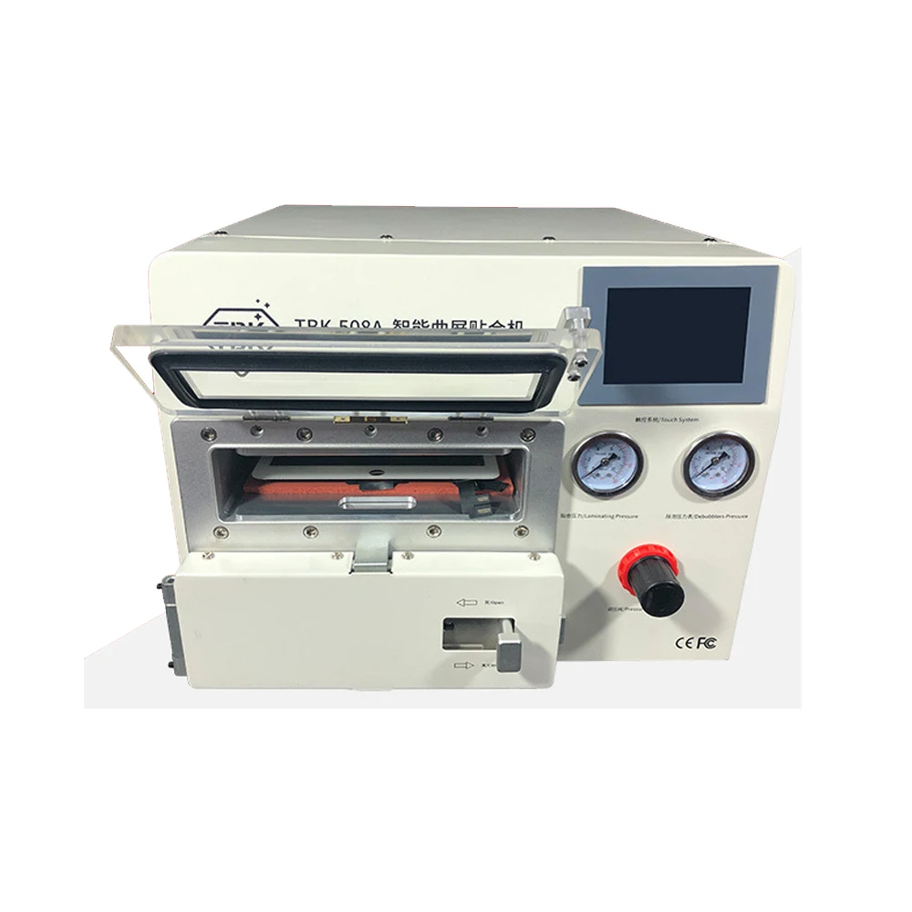 

Intelligent curved screen laminating and defoaming all-in-one tablet large-size OCA vacuum laminating machine TBK508A