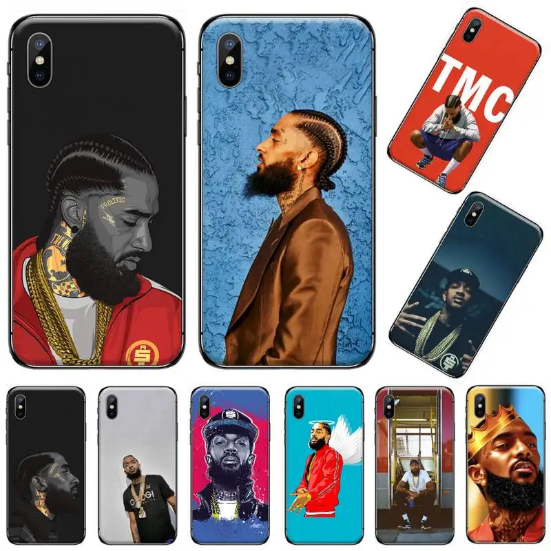 Nipsey hussle USA Рэппер чехол для телефона iphone 5 5s 5c se 6 6s 7 8 plus x xs xr 11 pro max | Мобильные