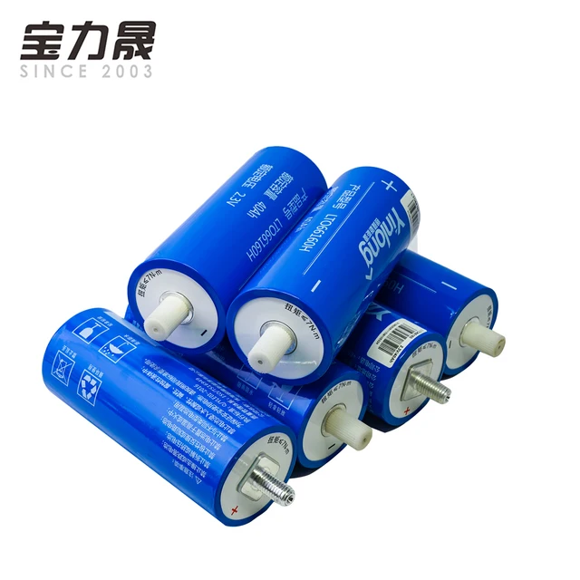 US $599.00 10pcs 2.3V 40AH with 10S 24V 100A BMS YINLONG LTO 66160 Lithium Titanate Battery Cell 2.4v 10C 400A
