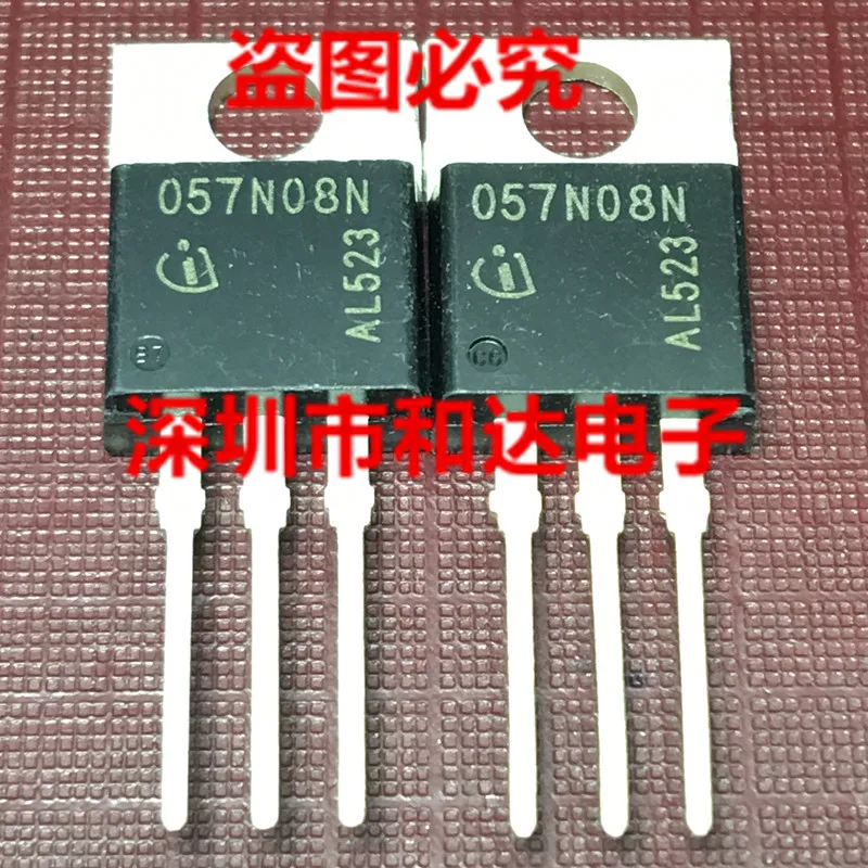5 шт. IPP057N08N3G 057N08N-220 60A 80V