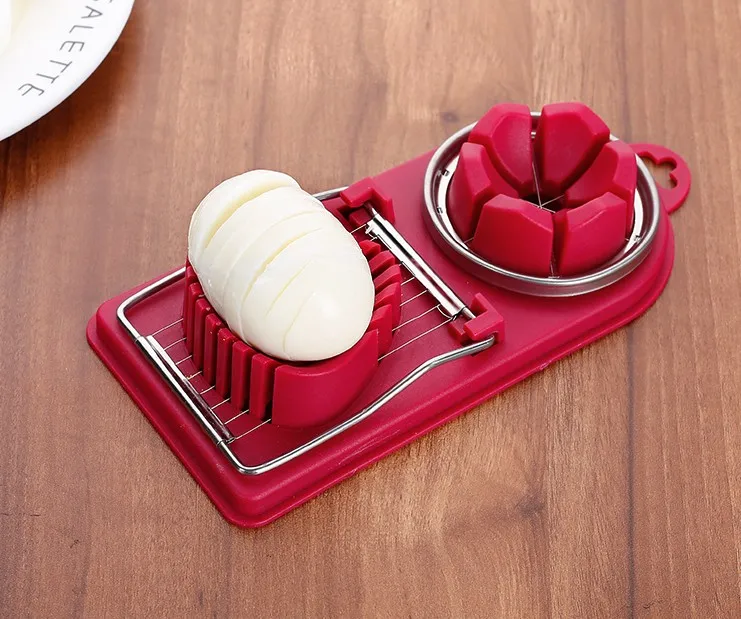 Cut-Egg Open Egg Slicer Orange Peel Splitter Egg Multi-functional Household Cut Preserved Egg Useful Product
