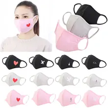 Fashion Personality Cotton Mask Cute Cartoon Stereo Breathable Men Women Masks