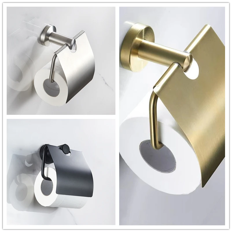 Stylish and Convenient Paper Towel Holder - Under Cabinet or Wall Mount -  Available in Black, Gold, Silver, Copper, or Metal Finish