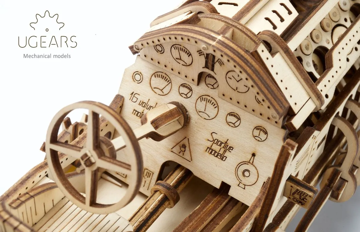 Сборная модель Спорткар U-9 Гран-при UGEARS
