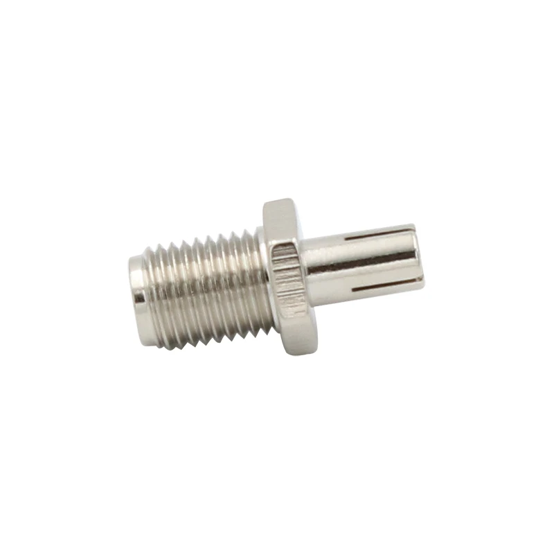 10PCS  SMA to TS9 adapter SMA female plug to TS9 male plug connector adapter nickelplated straight