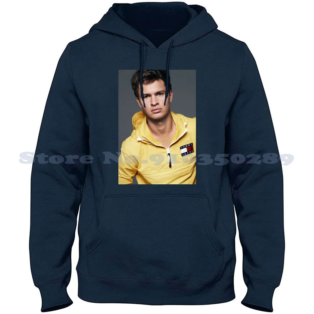 Ansel Elgort Yellow Jacket Felpe Con Cappuccio Felpa Per Uomo Donna Ansel Elgort Modeling Divergente Insurigent Allegant The Goldfinch