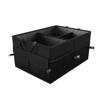 

2020 Brand New Large Capacity Car Storage Box Oxford Cloth Collapsible Multi-compartment Storage Organizer