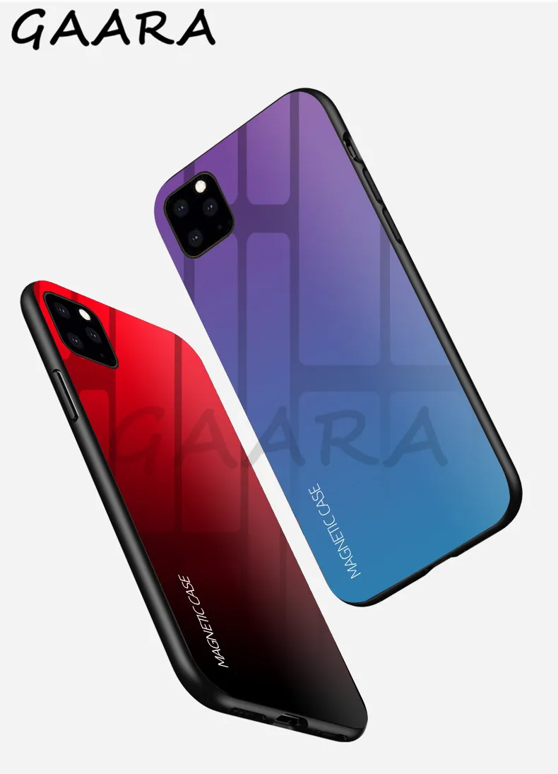 5000mAh Battery Charger Case for iPhone 11 Pro Wireless Magnetic Powerbank Cover for iPhone 11 Pro Max Gradient Power Case coque
