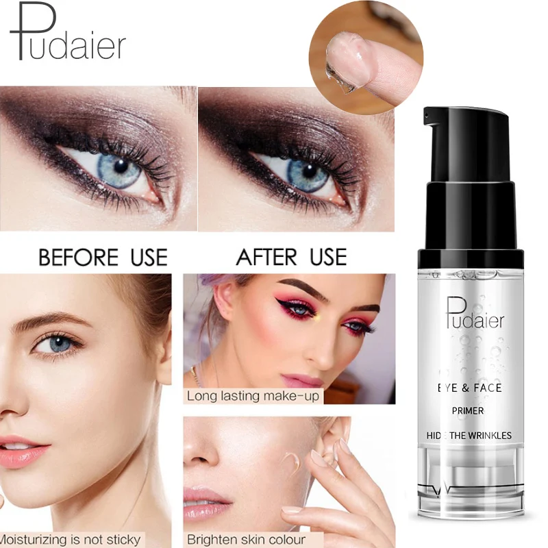 

Pudaier 2019 Hot Face Eye Base Primer Eyeshadow Primer Makeup Natural Nude Moisturizer Foundation Primer Long-lasting Make Up