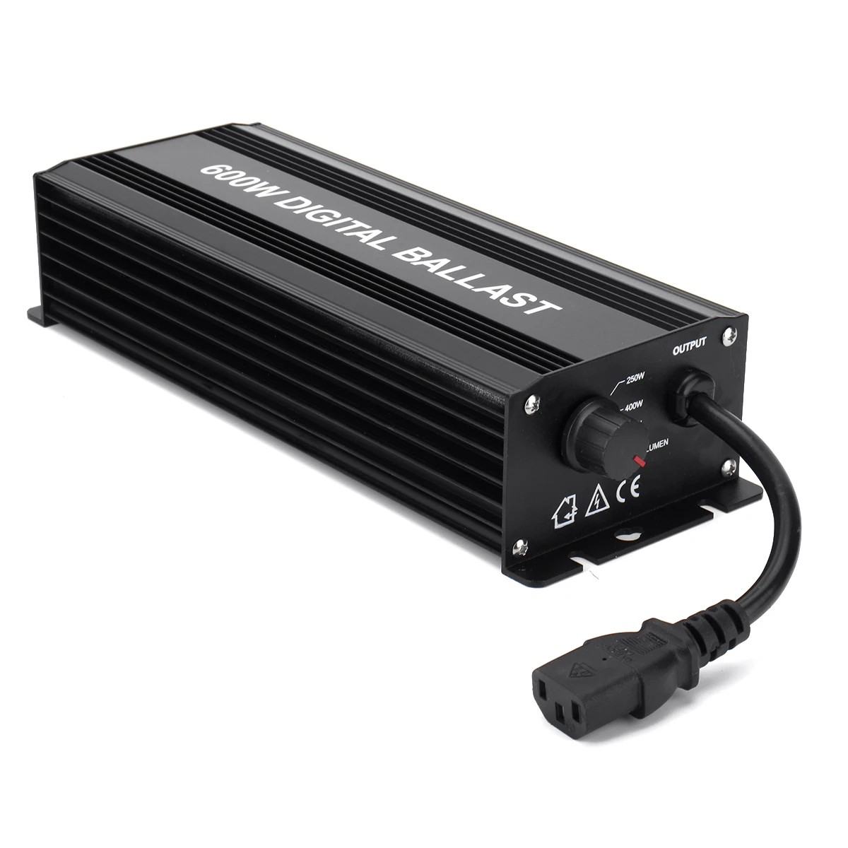 Digital 600W Ballasts for Garden Planter Grow Lights HPS MH Bulbs