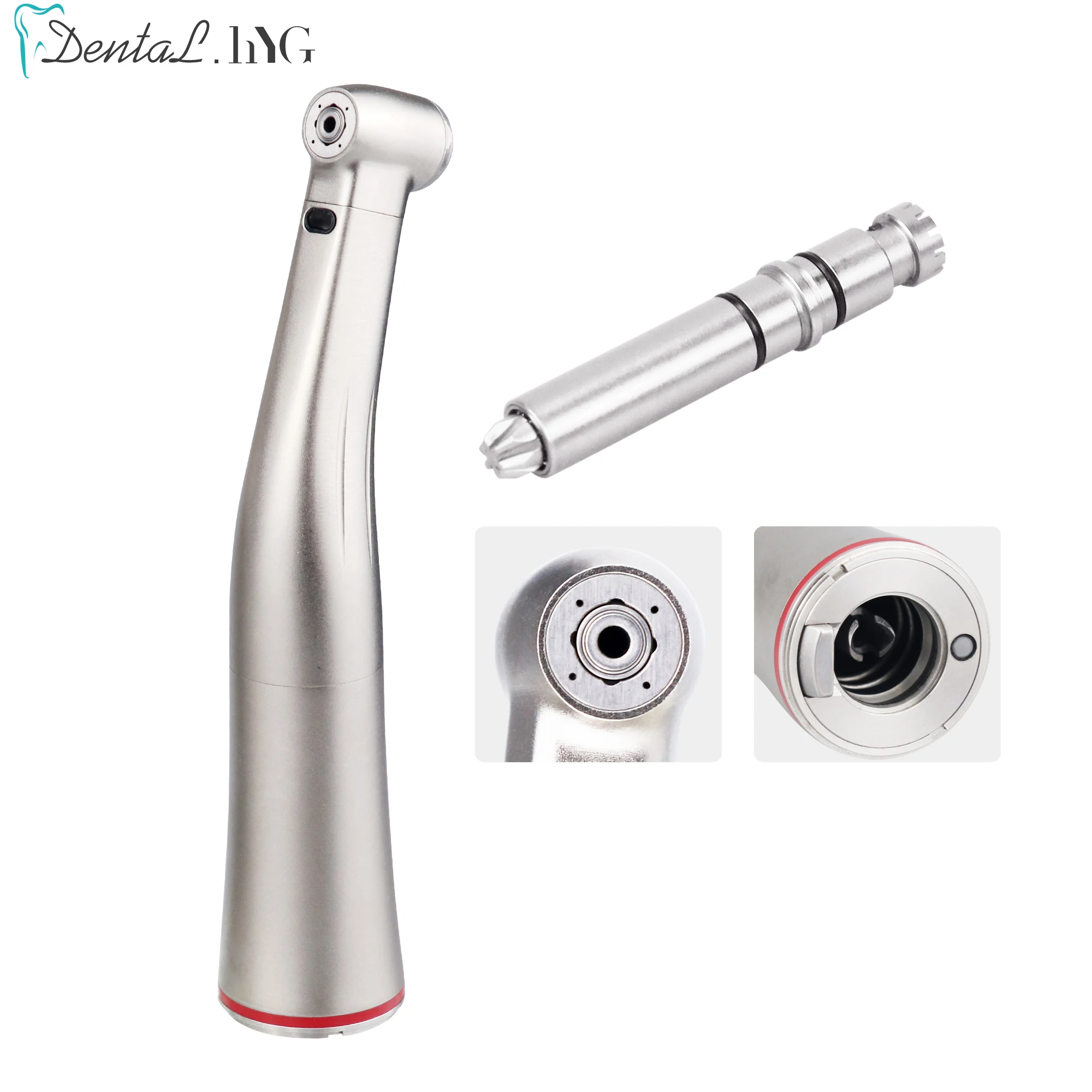 US $152.19 15 Dental Fiber Optic Contra Angle High Speed Handpiece Air Turbine Dental Chair Instrument Unit Equipment