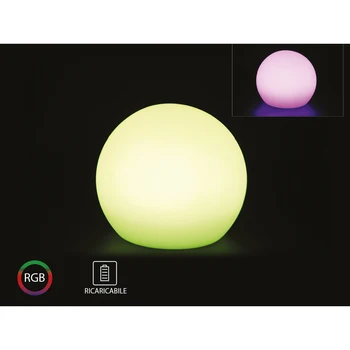 

V-TAC HS40161 Ball luminous Ball small Ball Light with lamp Light Led RGBW rechargeable remote control included IP54 30 x30X29c