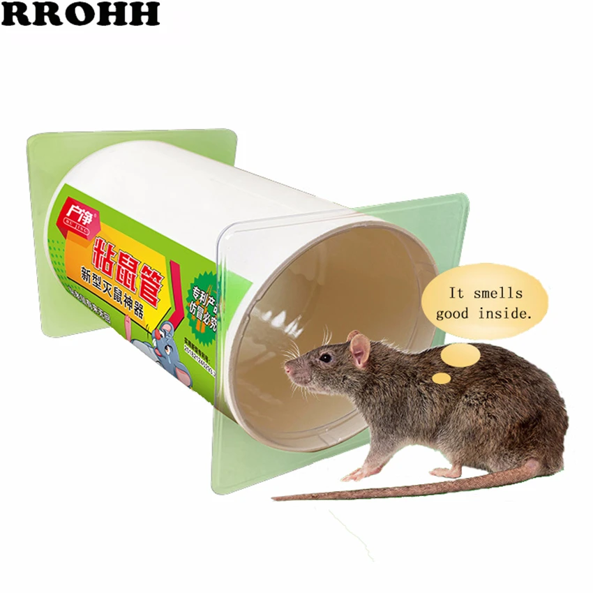 Горячая эффективная супер повышенной клейкости доска для мыши дружественная Нетоксичная ловушка для мыши липкая мышь палка грызун крыса трубка борьба с вредителями