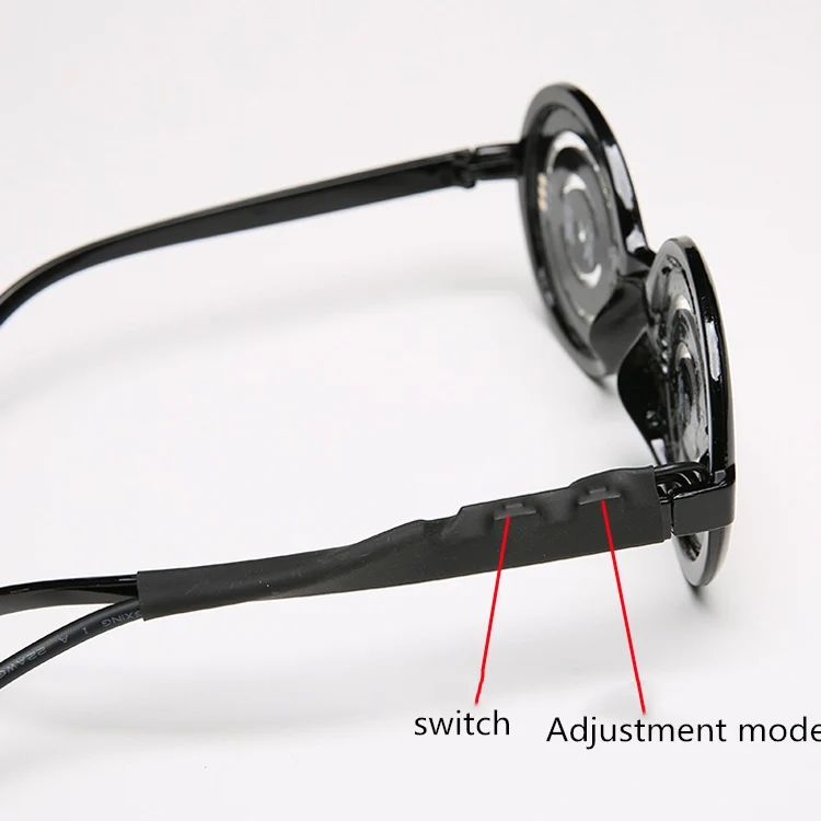 New Flash LED Glasses Multicolor Conversion LED light-emitting glasses Music Festival DJ Singer Performing props