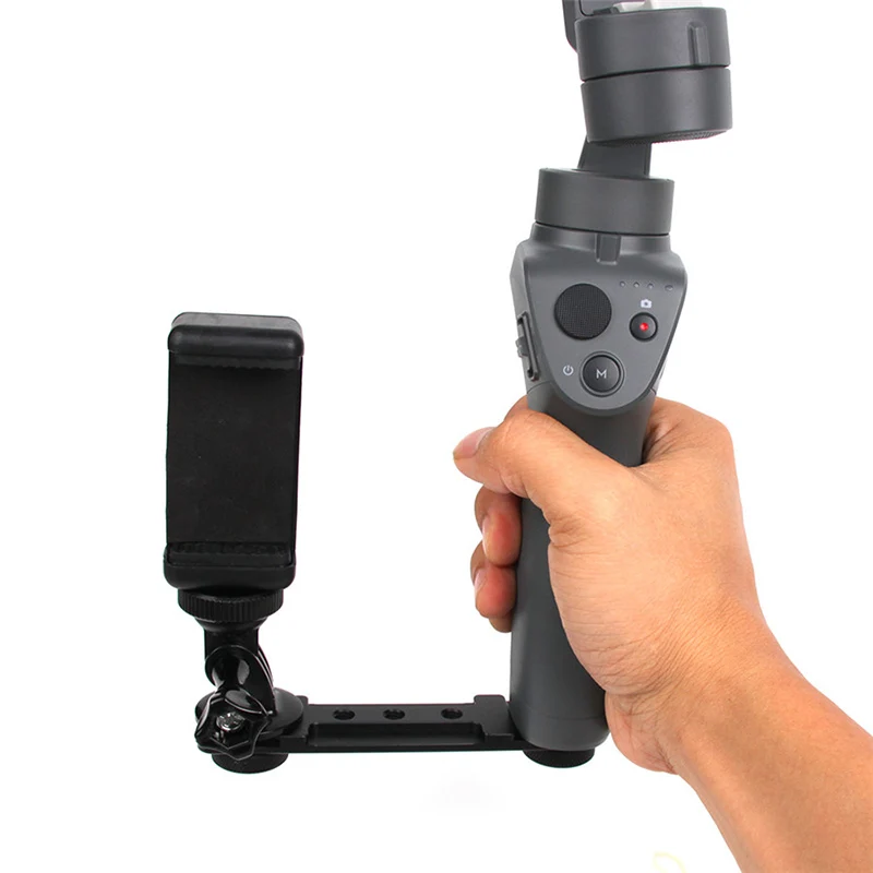 Держатель для смартфона для DJI OSMO Mobile 2 ручной карданный Стабилизатор камеры монитор удлинитель Кронштейн Поддержка крепления Cilp