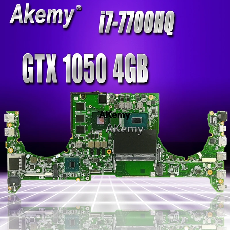 DABKLAMB8B0 материнская плата для ASUS GL503VD GL503V материнская плата для ноутбука GTX 1050 4 Гб i7-7700HQ