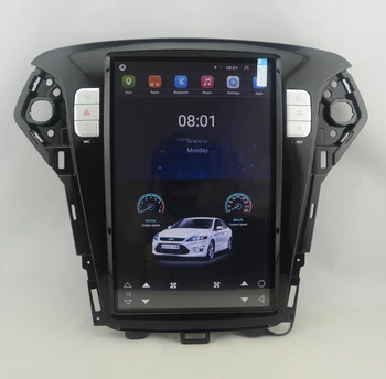 

12.8" tesla style vertical screen Quad core Android 6.0 Car GPS radio Navigation for ford Mondeo 2011-2012 automatic A/C