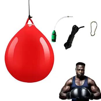

Water Heavy Bag With Water Injector Hook Sling Heavy Bag Water Punching Bag For Household Hanging Boxing (Random) 1set