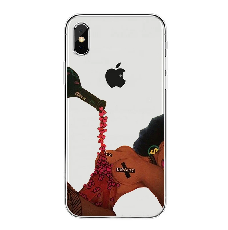 Модный Прозрачный Мягкий ТПУ силиконовый чехол для iphone 8 7 6 6s plus 5 x xs xr xmax 11 11pro 11max coque shell