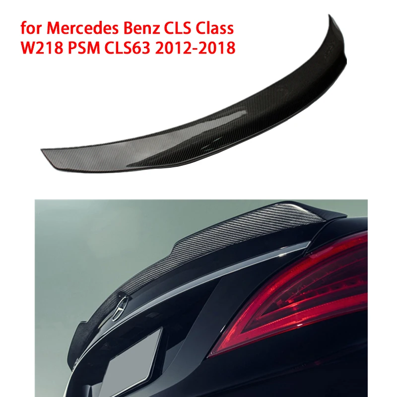 Автомобильный задний спойлер из углеродного волокна крыло для Mercedes Benz CLS Class W218 PSM
