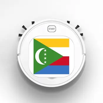 

1800Pa Multifunctional Smart Floor Cleaner,3-In-1 Auto Rechargeable Smart Sweeping Robot Vacuum Cleaner Strong flag of comoros