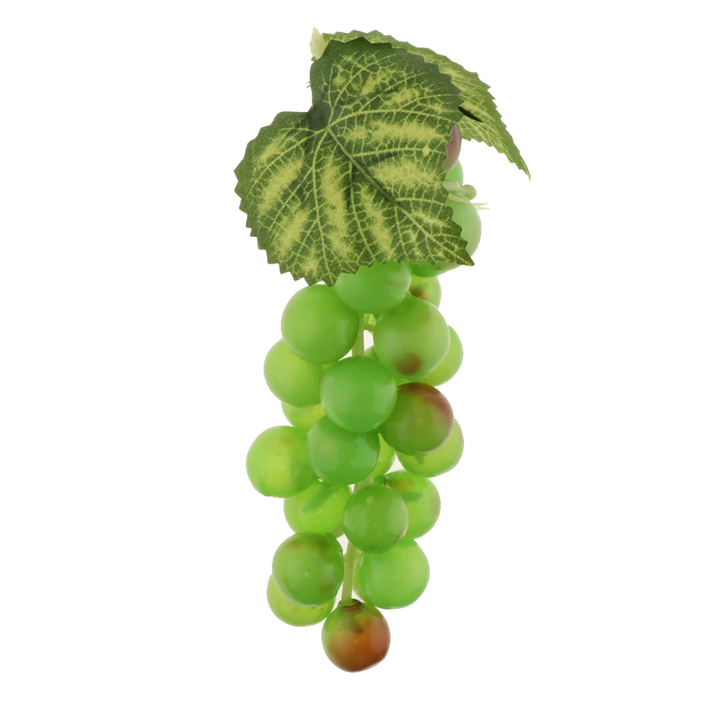 Artificial PVC Grape Bunch Fruit Shop Cabinet Display Decorative Ornament 30-head, 60-head, 85-head PICK