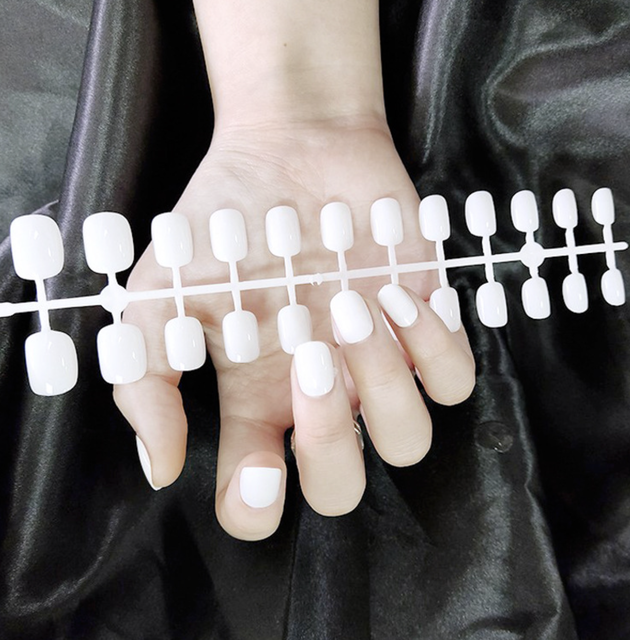False Nails Press On Nails Top Forms for Nails Coffin Nail Tips Nails Fake Manicure Reusable False Nails Not With Glue