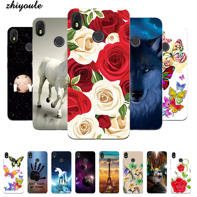 

Colorful Cell Phone Covers Case for Infinix Hot S3 X573 Soft TPU Cases Printed Back Cover Capa Full Protective Shell