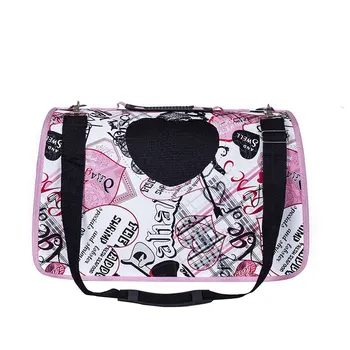 

for Cat Small Size Dog Chihuahua Taidi Travel Handbag Carrier Foldable Dog Shoulder Bag Breathable Outdoor Cat Carrying Cage