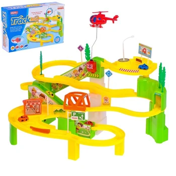 

Auto track "Racing in circles", powered by batteries, light and sound