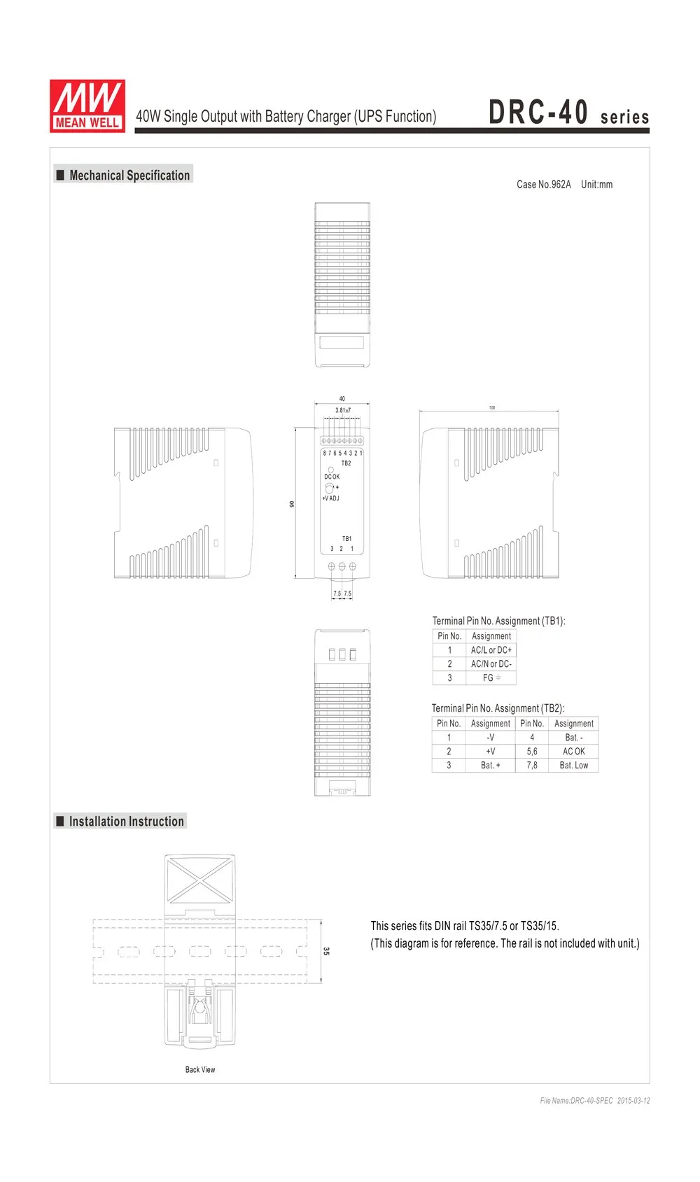 DRC-40 Series-5