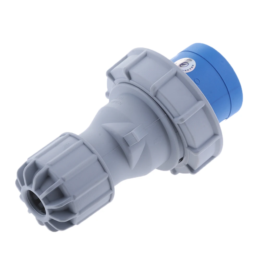 Морской Электрический разъем 16A/220-250V 3pin мужской замок Shore разъем питания