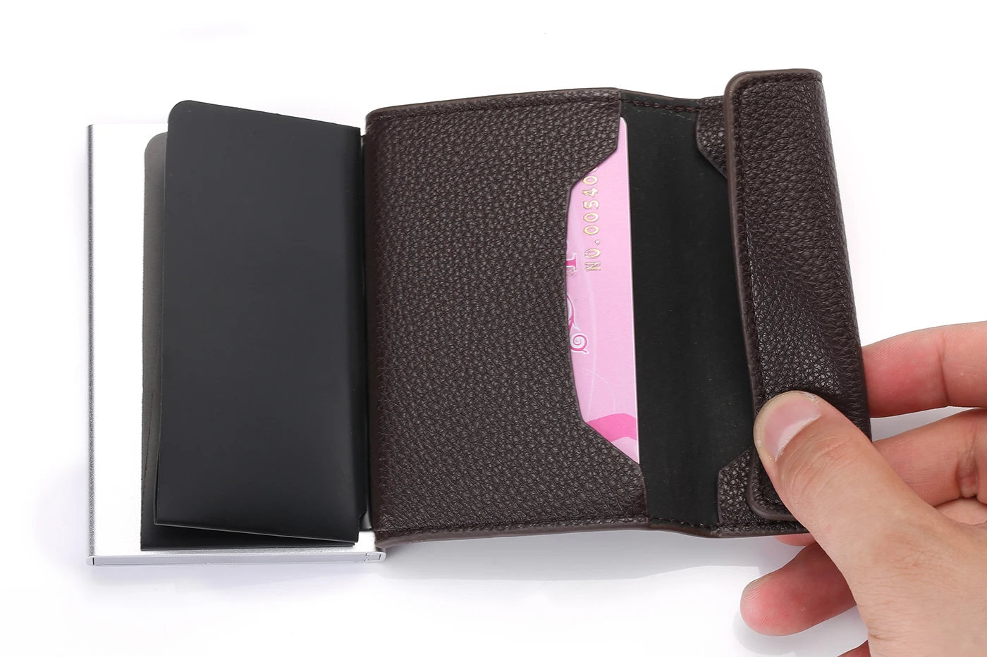 Кошелек RFID Блокировка ID держатель для карт Многофункциональный высокое качество сумка для денег 3 цвета чехол для карт Новое поступление мягкая кожа