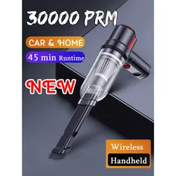 30000rpm sem fio espanador de ar computador portátil teclado recarregável mini carro aspirador ar comprimido ventilador ferramenta limpeza
