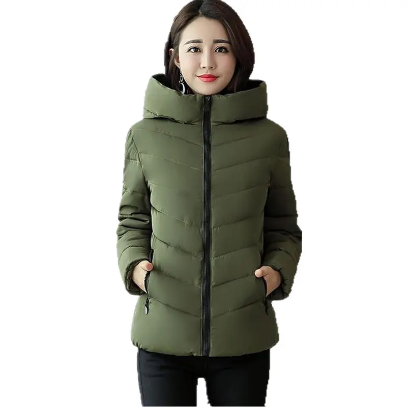 4XL Зимний пуховик, хлопковая куртка, женские свободные теплые утепленные парки, пальто с капюшоном, большие размеры, зимнее пальто с длинными рукавами для женщин, Q1839