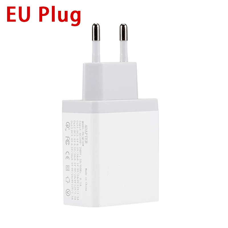 USB зарядное устройство 30 Вт PD Быстрая зарядка usb type C PD зарядное устройство EU US разъем для iPhone 11 X XS Xiaomi huawei samsung iPad Pro MacBook Por - Тип штекера: EU Plug