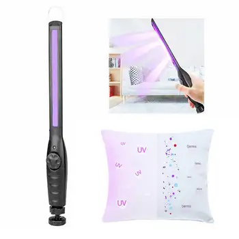 

6V USB Rechargeable Mobile Ultraviolet Lamp Portable Disinfection Stick Germicidal Lamp Rod Uv Sterilizer Lamp